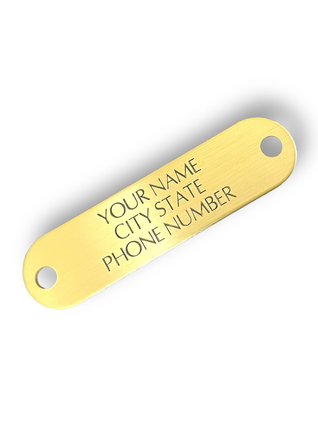 Bronze Engraved Nameplate