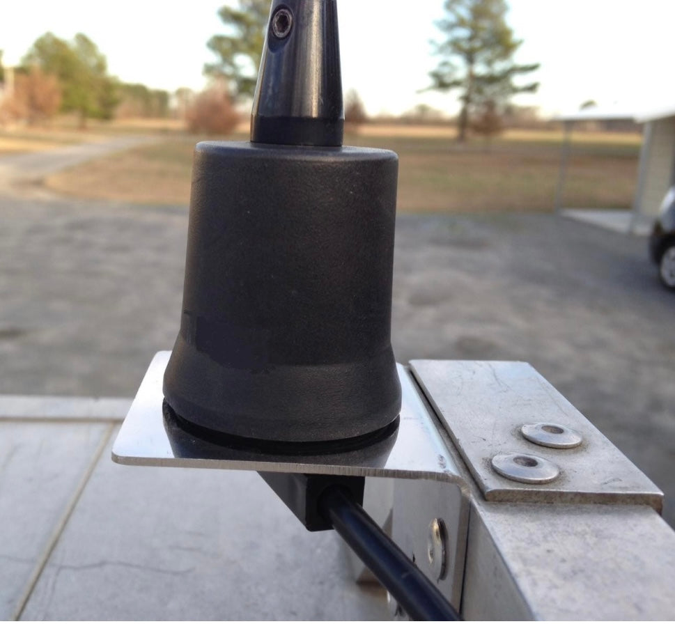 Coax Cable & Mount for Fender Mount Garmin Long Range Antenna