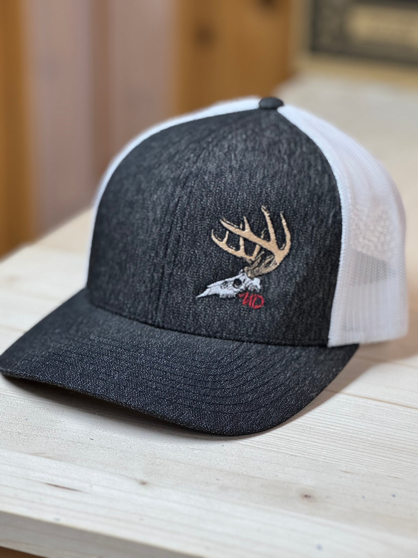 UD- DEER SKULL- HEATHER BLACK